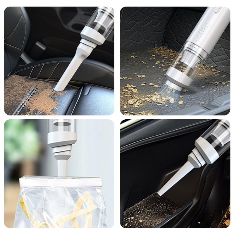 StøvSnap Mini – Den Ultralette Trådløse Støvsugeren for Bil og Hjem